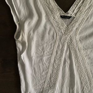 Lace White Tank top